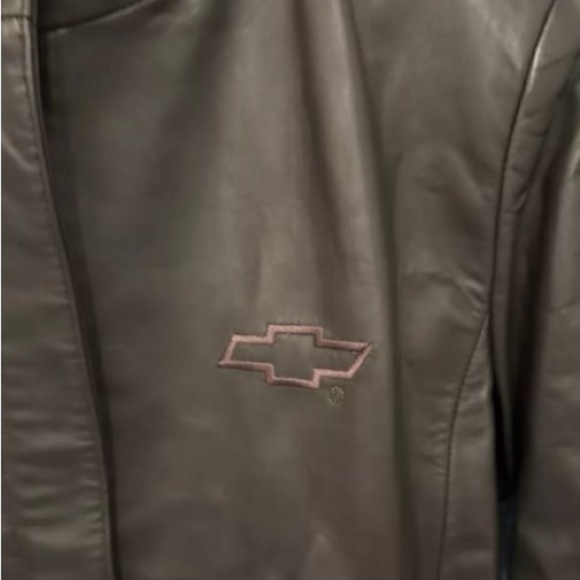 Leather Jacket w/CHEVY embossed logo. - Picture 4 of 8